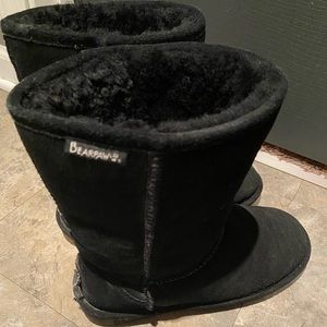 Black Bearpaw Boots. Womens size 9